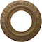 Ekena Millwork Claremont Ceiling Medallion (Fits Canopies up to 5 5/8"), 9"OD x 4 1/2"ID x 1/2"P, Rubbed Bronze CM09CLRZS - alternate 1